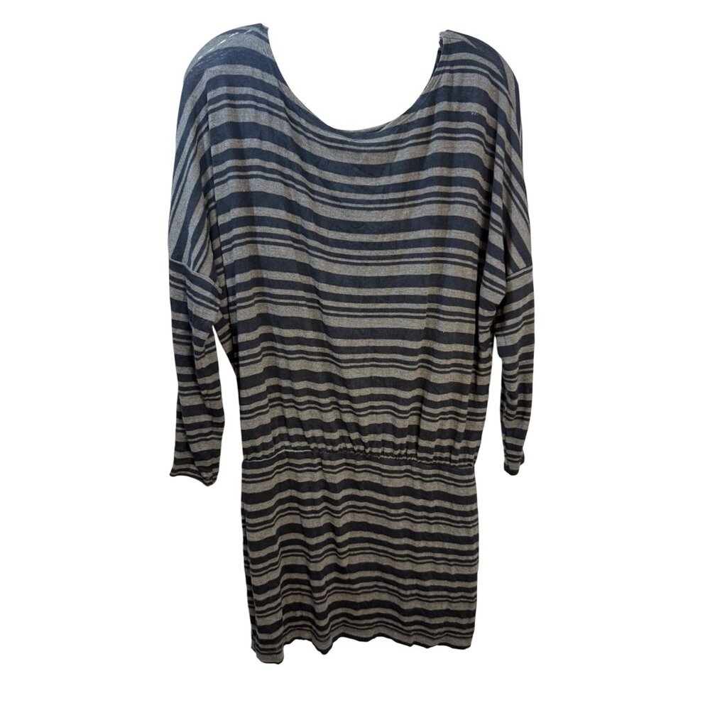 B. Darlin Womens Striped Dress S 3/4 Sleeve Acrylic Rayon Blend‎